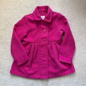 Lands End Pink Pea Coat